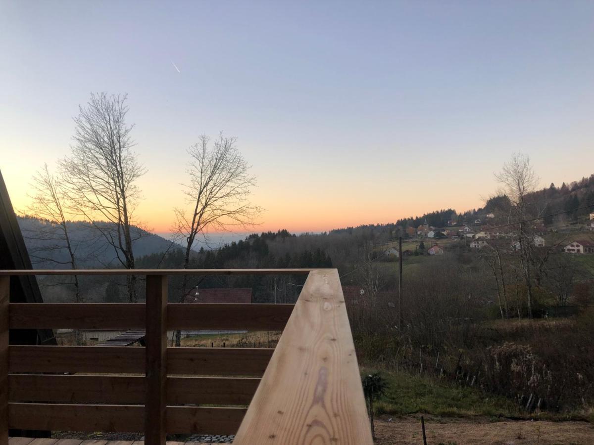 Chalet Du Fayard - Jacuzzi Avec Vue Et Detente En Pleine Nature Belfahy Eksteriør bilde